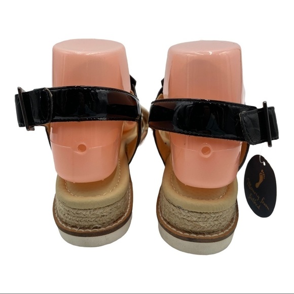 JBU by Jambu Myrtle Black & Tan Sandals Size 7.5 - Picture 8 of 13